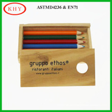 Non-toxic colored pencil which conform to test standard for children drawing